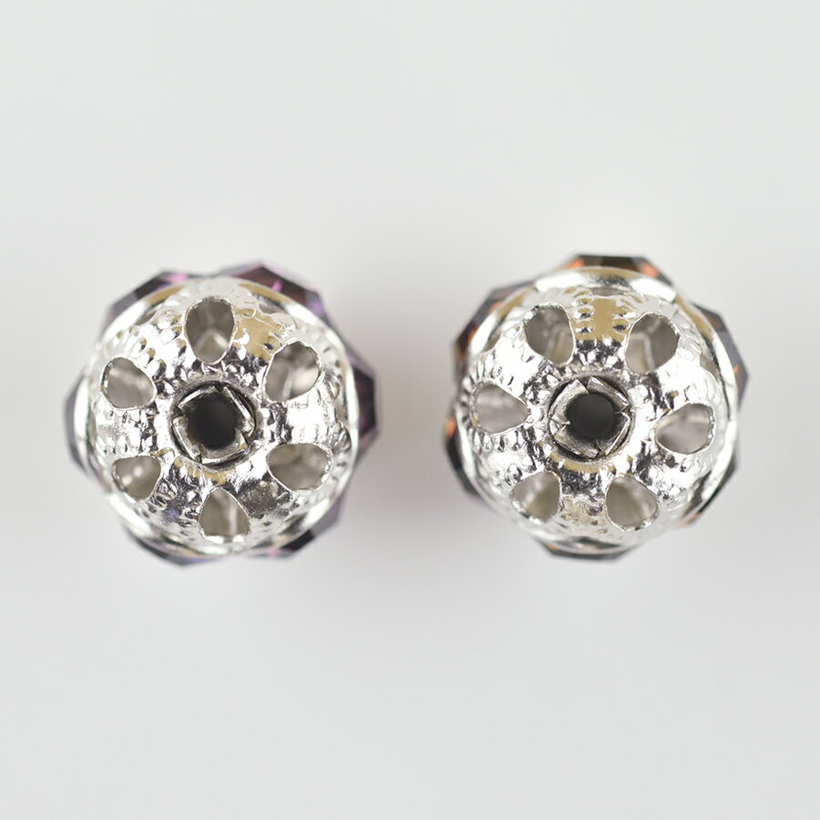 【ロンデルボール ロンデル メタルパーツ ビーズ アクセサリー】【1個】【色をお選びください】【約11mm】ハンドメイド 手芸 手作り 材料 素材 イヤリング