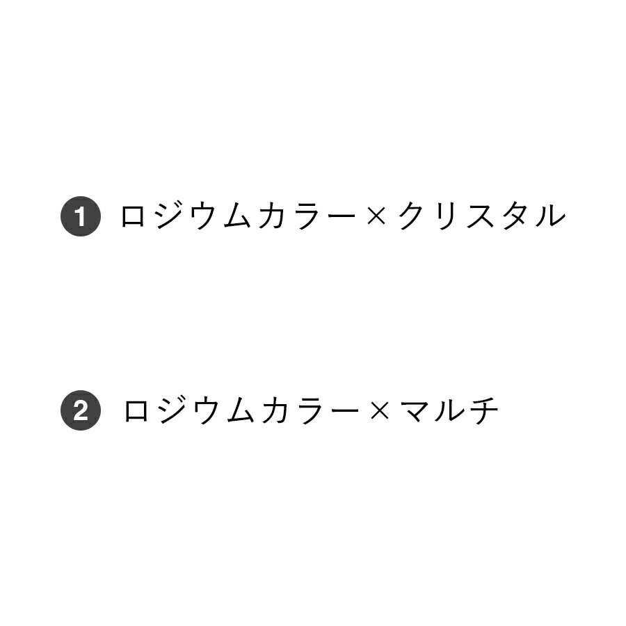 ラインストーン メタル チャーム オープンハー...の紹介画像2