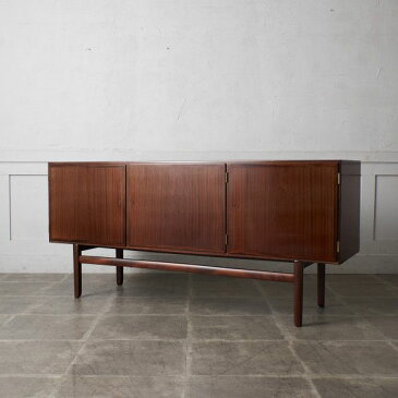 IZ61875F★デンマーク Ole Wanscher サイドボード Rungstedlund 北欧 ヴィンテージ マホガニー PJ furniture オーレ ヴァンシャー 鍵付