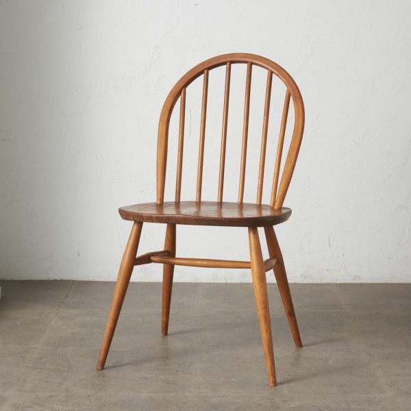 IZ75205N★ercol フープバックチェア アーコール 英国 ヴィンテージ ウィンザー ダイニングチェア 曲木 椅子 エルム イギリス 木製 ブナ