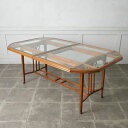 IZ77237F★定115万 イタリア medea エクステンション ダイニングテーブル ART71 伸長式 ガラス 木彫刻 アールヌーヴォー クラシック メデア