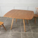 レア ERCOL レクタングル ドロップリーフテーブル 折りたたみ ダイニングテーブル バタフライ 英国 ヴィンテージ アーコール IZ82630F