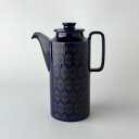 HORNSEA HEIRLOOM ホーンジー エアルーム コーヒーポット 英国 ヴィンテージ 陶器 ポット 食器 イギリス ミッドナイトブルー IZ88581J