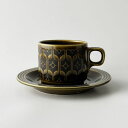 HORNSEA エアルーム カップ&ソーサー 英国 ヴィンテージ ホーンジー HEIRLOOM ヘアルーム グリーン イギリス 食器 陶器 レトロ IZ89009J