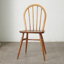 ercol フープバックチェア 4本 スポーク アーコール ダイニングチェア 英国 ヴィンテージ 曲木 椅子 エルム 天然木 イギリス IZ89467F