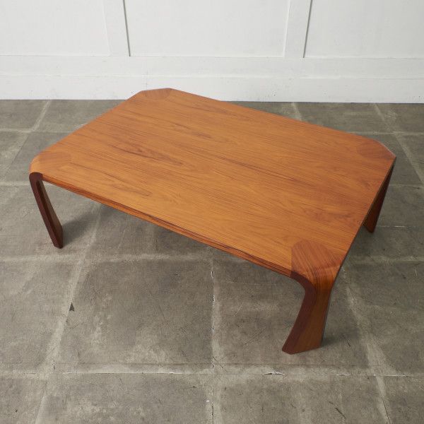 天童木工 座卓 ローテーブル ローズウッド 乾三郎 バチ脚 センターテーブル 座敷机 Tendo 和室 和家具 民芸 シンプル ナチュラル IZ90505F