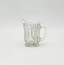 GLASS JUG ガラス ジャグ クリーマー ミルクピッチャービンデージ 食器 雑貨 ディスプレイ イギリス 英国 ヴィンテージ IZ92492T
