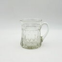 GLASS JUG ガラス ウォータージャグ ピッチャー ビンデージ 食器 雑貨 ディスプレイ イギリス 英国 ヴィンテージ IZ93460T
