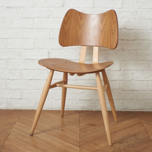 レア ERCOL バタフライチェア 英国 アーコール ヴィンテージ 椅子 ウィンザーチェア ダイニングチェア ..