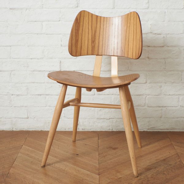 レア ERCOL バタフライチェア 英国 アーコール ヴィンテージ 椅子 ウィンザーチェア ダイニングチェア ..