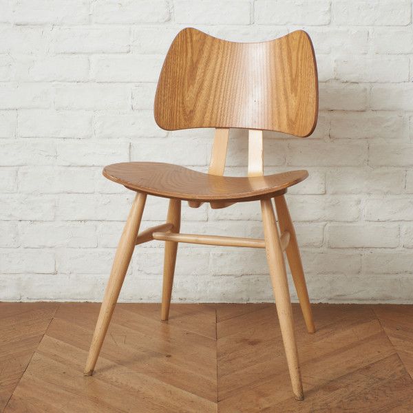レア ERCOL バタフライチェア 英国 アーコール ヴィンテージ 椅子 ウィンザーチェア ダイニングチェア ..