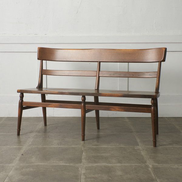 飛騨高山 柏木工 ベンチ WILDERNESS オーク 無垢材 ペーパーコード チェア 長椅子 ウィルダネス 飛騨家具 KASHIWA 木製 楢 国産 IZ95019F