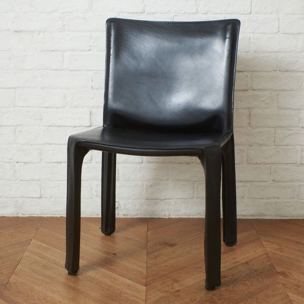 ゴルデン②カッシーナ椅子 Cassina（カッシーナ）412 CAB 【在庫色/コニャック】キャブ