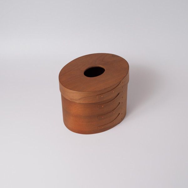 シェーカーボックス ティッシュボックス チェリー 木製 天然木 シンプルヴィンテージ 風 インテリア 収納 おしゃれ IZ96380Y