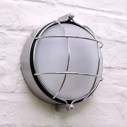 NAVE-BL-SS バルクライト シルバー ツヤ消しガラス 防雨型 玄関ライト ウォールランプ 壁掛け灯 レトロ..