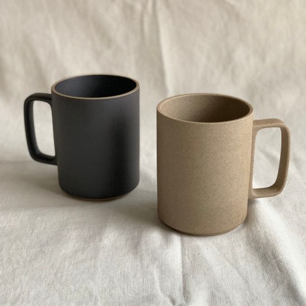 IZ51617S★送料込み Mag cup ナチュラル & ブラック ペア セット HASAMI PORCELAIN 磁器 マグカップ カップ シンプル ハサミポーセリン