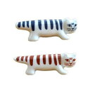 Lisa Larson リサラーソン ペア 箸置き マイキー ネコ 北欧 スウェーデン 食卓 おもてなし ギフト 猫 キッチン雑貨 IZ47431S