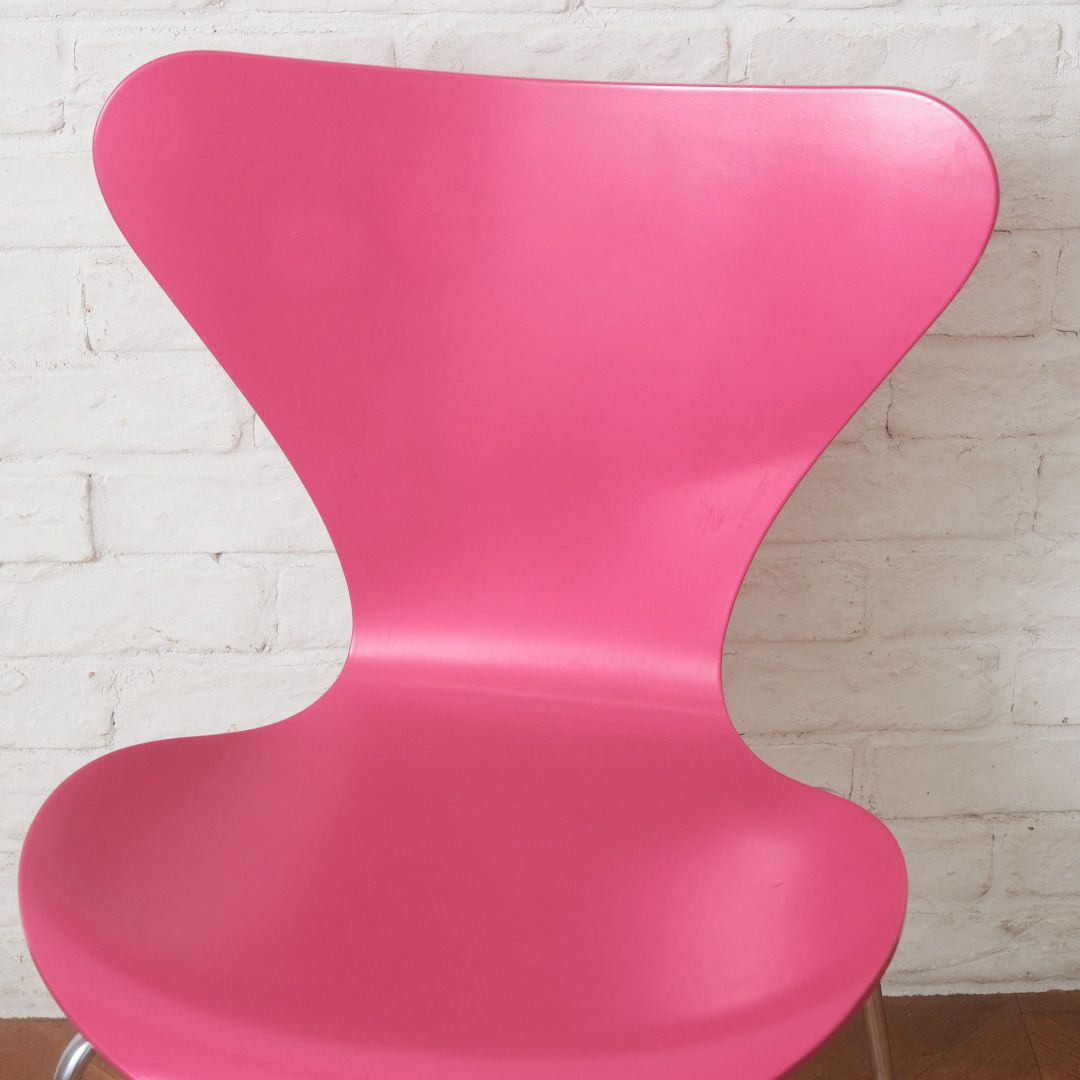 正規品 Fritz Hansen セブンチェア カラードアッシュ ピンク 名作 椅子 北欧 デンマーク アルネヤコブセン フリッツハンセン 100523 [2]