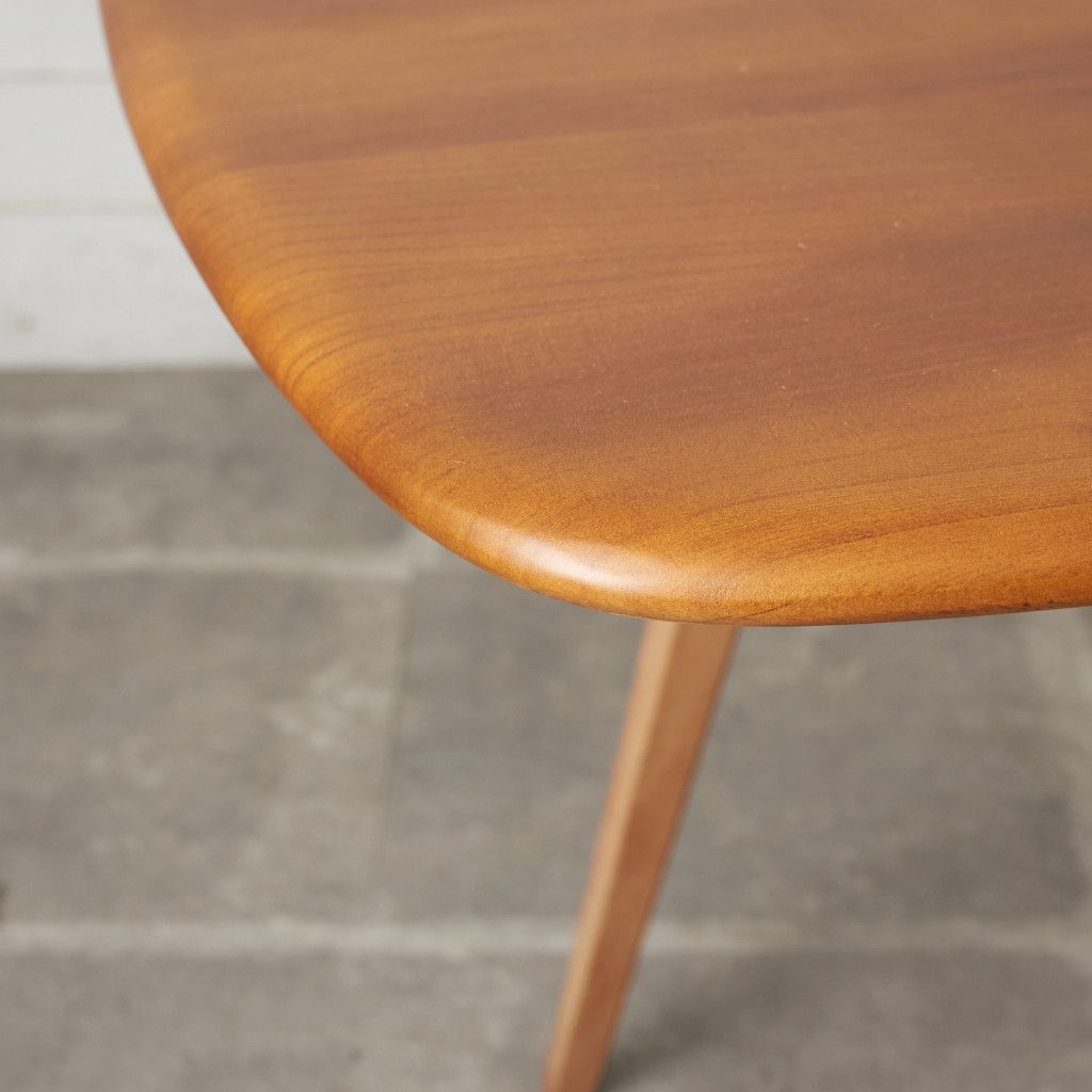 レア Ercol プランクテーブル エルム アーコール ダイニングテーブル 英国 ヴィンテージ 木製 シンプル ナチュラル ビンテージ 69607 [3]