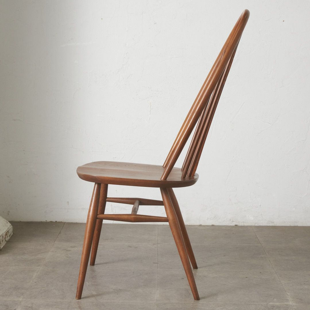 Ercol スワンバック チェア アーコール ヴィンテージ 椅子 ダイニングチェア ウィンザーチェア サイドチェア 無垢材 ビンテージ 70085 [3]