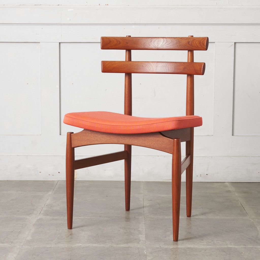 Rakuten - デンマーク Poul Hundevad ダイニングチェア Model 30 チーク 北欧 ヴィンテージ Vamdrup Stolefabrik 椅子 イス Kvadrat 77136