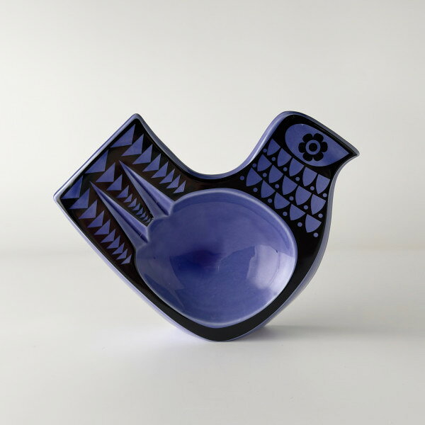 Rakuten - Hornsea Bird Dish large Blue 皿 トレイ イギリス 輸入 雑貨 ミッドセンチュリー 英国 ホーンジー レトロ おしゃれ 80872