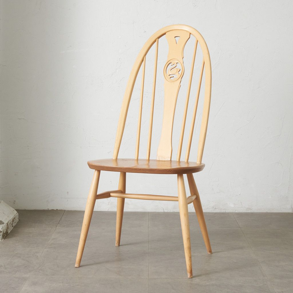 Rakuten - Ercol スワンバック チェア アーコール ヴィンテージ 椅子 ダイニングチェア ウィンザーチェア サイドチェア 無垢材 ビンテージ 86801