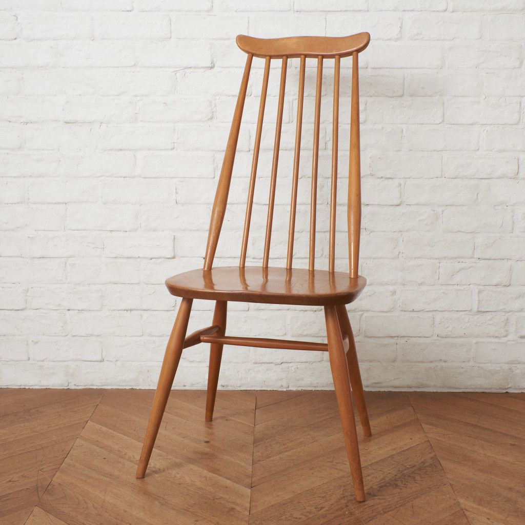 Rakuten - ERCOL ヴィンテージ ゴールドスミスチェア 英国 アーコール エルム ダイニングチェア ウィンザーチェア 木製 椅子 ビンテージ 87664