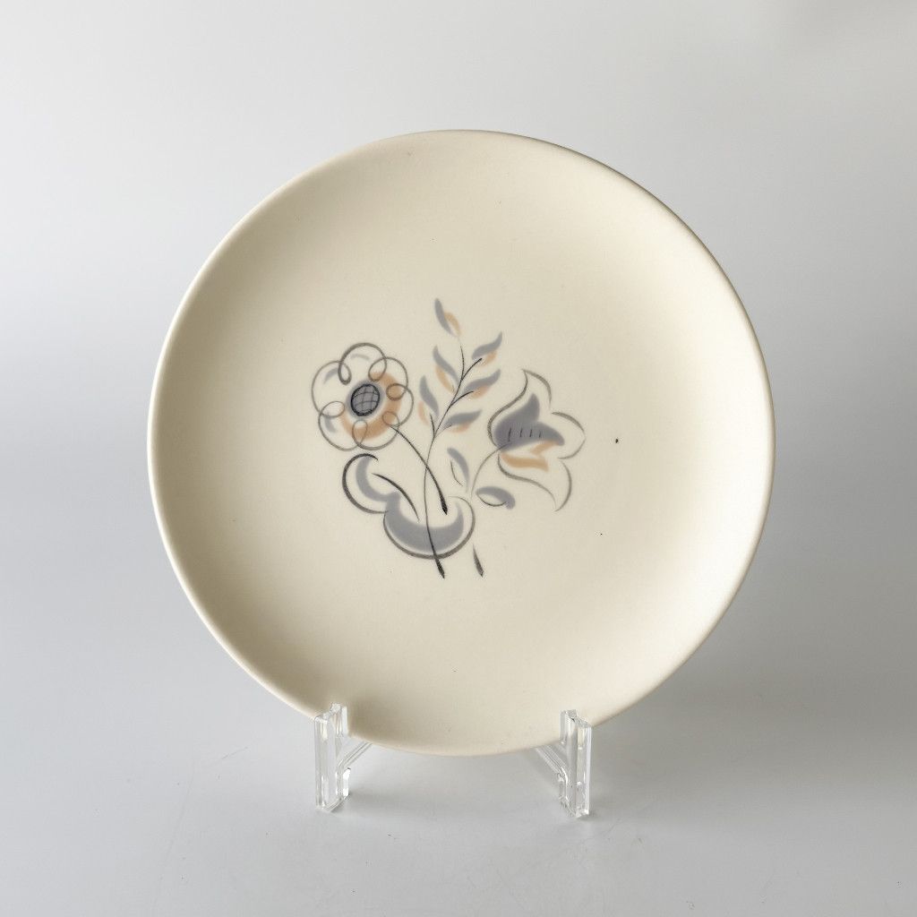 Rakuten - Poole Pottery プールポタリー Twintone ツイントーン 英国 ヴィンテージ ブルーチューリップ ケーキプレート 雑貨 99474