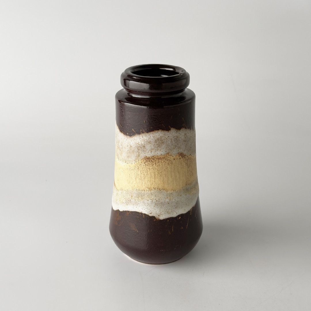 Rakuten - 西ドイツ German Art Pottery ヴィンテージ フラワーベース Scheurich 花器 陶器 花瓶 オブジェ シューリッヒ アートポタリー 99495