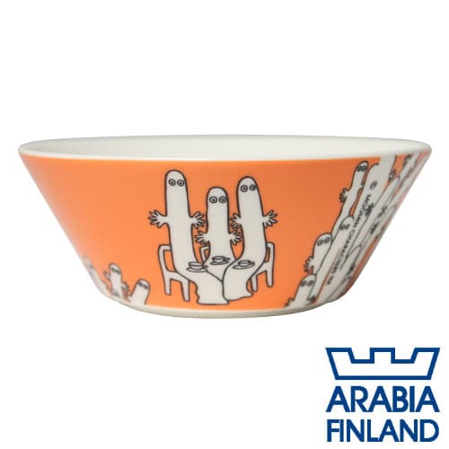 アラビア ARABIA ムーミン Moomin ボウル ニョロニョロ 15cm Hattifattenersのサムネイル