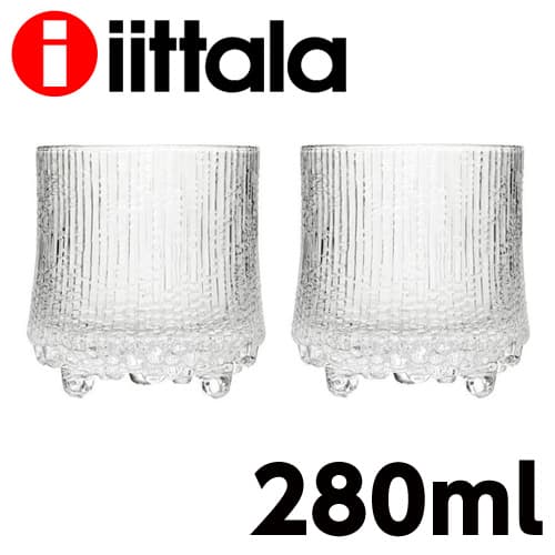 iittala イッタラ Ultima Thule ウルティマツーレ オールドファッション L 280ml グラス クリア 2個セット クーポン150 送料無料 一部地域除く 