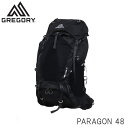 GREGORY グレゴリー バックパック PARAGON パラゴン 48 48L M/L バサルトブラック 1268432917『送料無料（一部地域除く）』