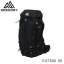 GREGORY グレゴリー バックパック KATMAI カトマイ 55 55L M/L ボルケニックブラック 1372370662 リュック リュックサック 鞄 カバン アウトドア『送料無料（一部地域除く）』 その1