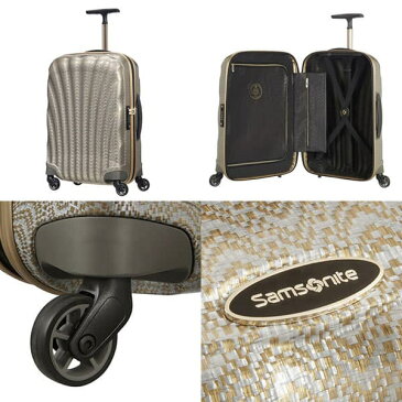 サムソナイト コスモライト3.0 スピナー 55cm ゴールドシルバー Samsonite Cosmolite 3.0 Spinner 105122-6719 36L