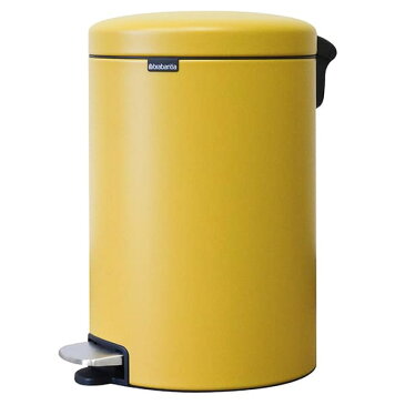 Brabantia ブラバンシア ペダルビン NewIcon Luxury Collection ミネラルイエロー 20L 115943 ゴミ箱 ごみ箱 キッチン リビング