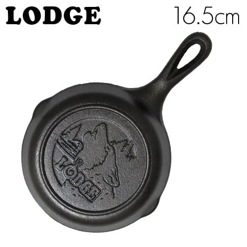 スキレット LODGE ロッジ ロジック スキレット 6-1/2インチ ウルフ CAST IRON SKILLET WITH WOLF SCENE L3SKWLWF