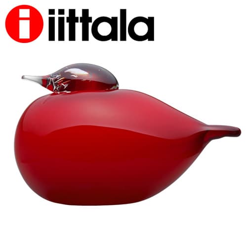 iittala イッタラ Birds by Toikka バード パフボール クランベリー 70×50mm Puffball Cranberry