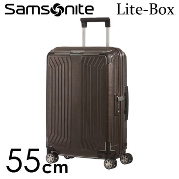 サムソナイト ライトボックス スピナー 55cm ウォールナット Samsonite Lite-Box Spinner 38L 79297-1902