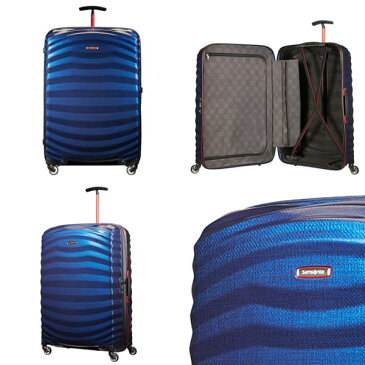 サムソナイト ライトショック スポーツ 81cm ノーティカルブルー/レッド Samsonite Lite-Shock Sport 124L 105269-6836