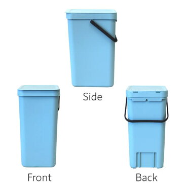 Brabantia ブラバンシア ソート&ゴー ビルトイン ウェイストビン Sort&Go Built-in Bin Mint&grey 2×12L 109980 ゴミ箱 分別【送料無料(一部地域除く)】