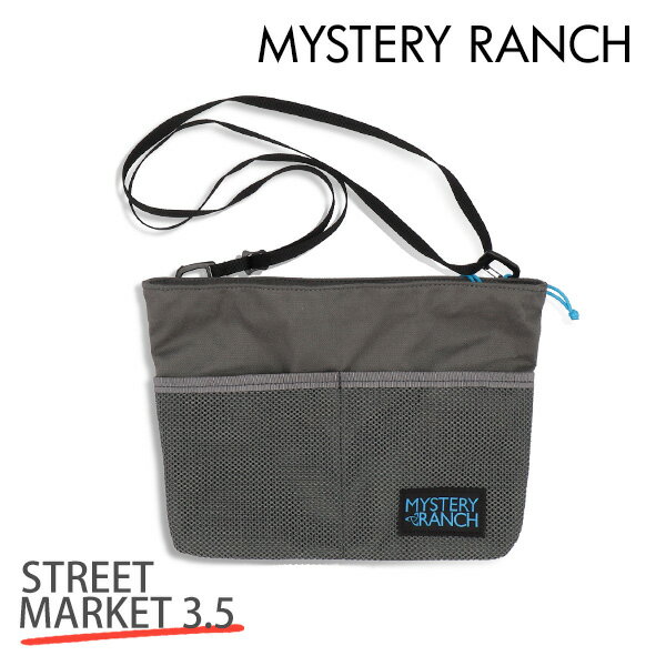 楽天Rocco（ロッコ）MYSTERY RANCH ミステリーランチ ショルダーバック STREET MARKET 3.5 ストリートマーケット 3.5L SHADOW MOON シャドームーン バッグ『送料無料（一部地域除く）』