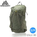 GREGORY グレゴリー バックパック ZULU ズール 30 S/M (28L) フォリッジグリーン 1456639976 リュックサック リュック バッグ...