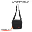 MYSTERY RANCH ミステリーランチ ショルダーバッグ DISTRICT 4 ディストリクト 4L BLACK ブラック ショルダーポーチ 斜め掛け カ...