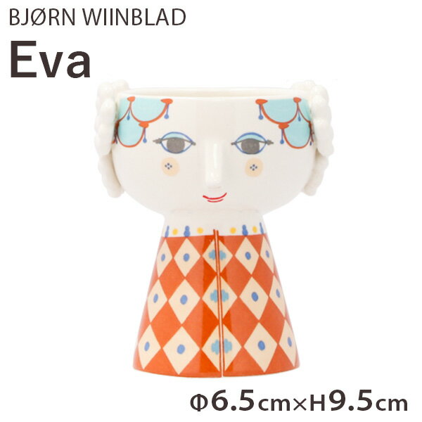 Bjorn Wiinblad ビヨン・ヴィンブラッド Eva エヴァ キャンドルホルダー 9.5cm テラコッタ キャンドル ロウソク ろうそく 小物入れ 小物 雑貨