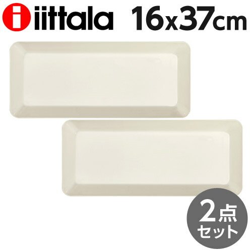 イッタラ 雑貨 iittala イッタラ Teema ティーマ プラター 16×37cm ホワイト 2枚セット 北欧 フィンランド 食器 皿 インテリア キッチン 北欧雑貨 Plate『送料無料（一部地域除く）』