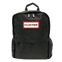HUNTER ハンター リュック オリジナル ナイロン スモール バックパック 16L ブラック『送料無料(一部地域除く)』