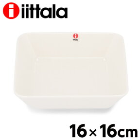 iittala イッタラ Teema ティーマ スクエアプレート 16×16cm ホワイト お皿 皿 食器 洋食器 取り皿 おしゃれ かわいい 北欧 磁器 四角 クーポン150