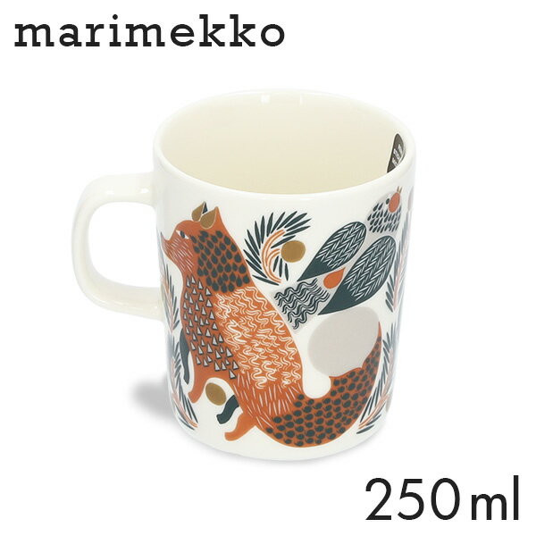 マリメッコ ケトゥンマルヤ マグ マグカップ 250ml Marimekko Ketunmarja 狐 キツネマグ コップ カップ コーヒー ティー 食器のサムネイル