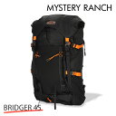 MYSTERY RANCH ミステリーランチ BRIDGER 45 MEN'S ブリッジャー メンズ M 45L Black ブラック バックパック デイパック...